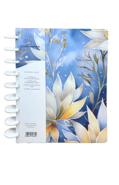 Planner Semanal Neoplanner Grid - Capa Inverno