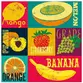 Quebra-cabeça - P300 x 4 - Pop Art Fruits