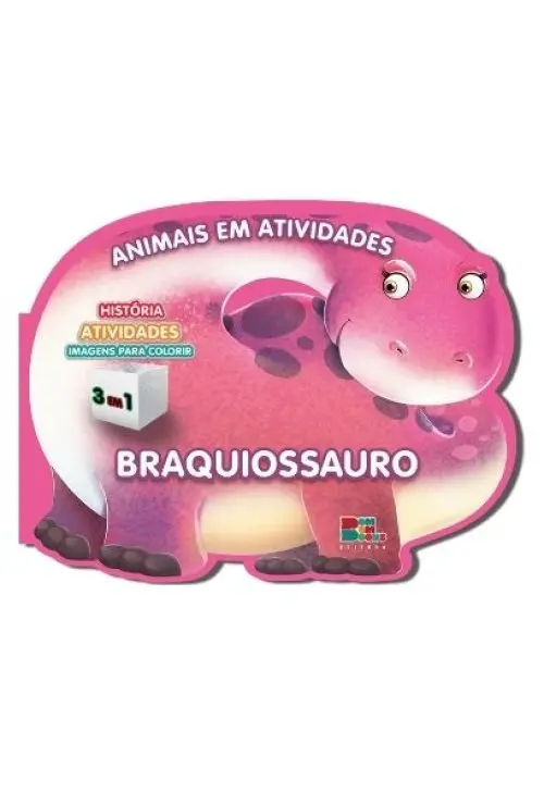 Animais em atividades: Braquiossauro