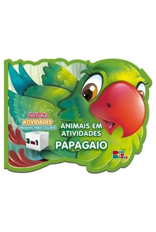 Animais em atividades: Papagaio