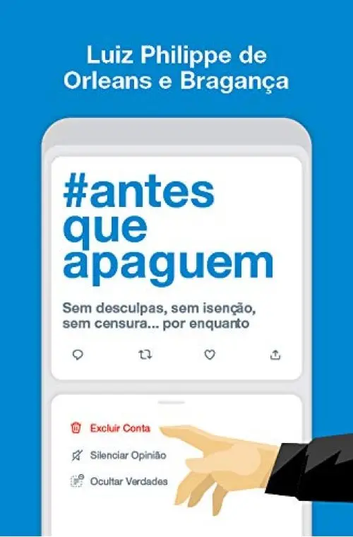 Antes que apaguem: Sem desculpas, sem isenção, sem censura... por enquanto
