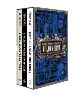 As maravilhosas viagens de Júlio Verne - Box com 3 livros