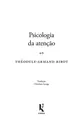Psicologia da atenção