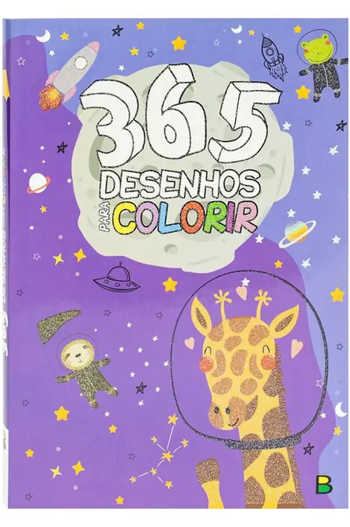 365 Desenhos para colorir (Roxo)