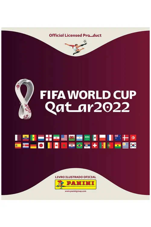 Álbum Capa Brochura Copa Do Mundo Qatar 2022