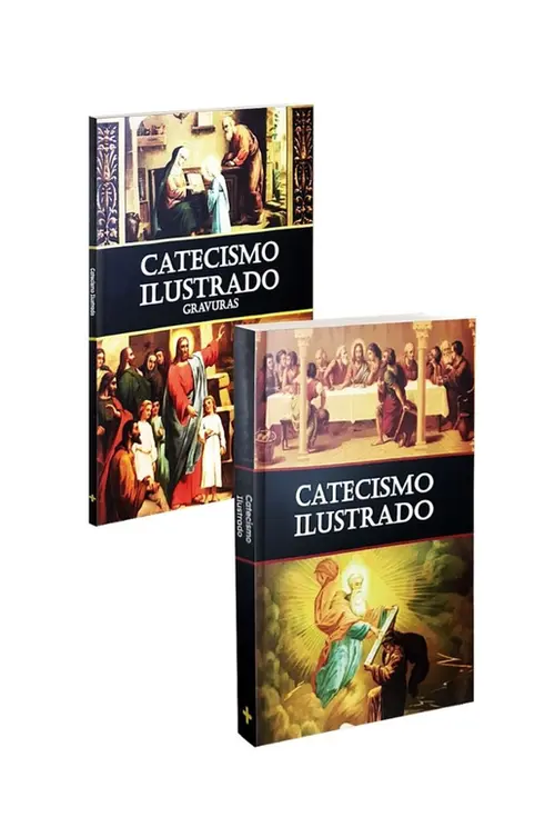 Catecismo Ilustrado (2 volumes) Texto e Gravuras