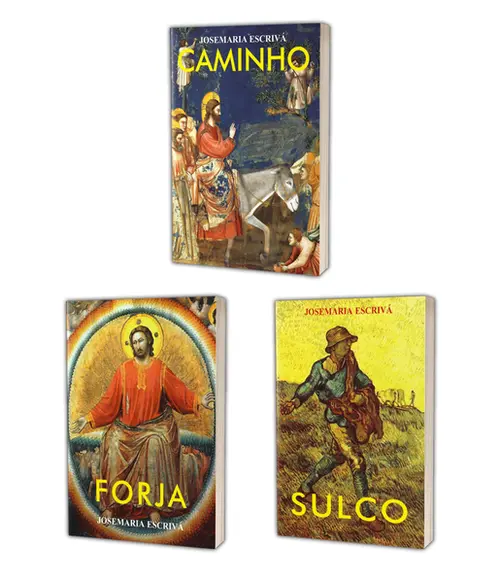 KIT - São Josemaria Escrivá (3 Livros)
