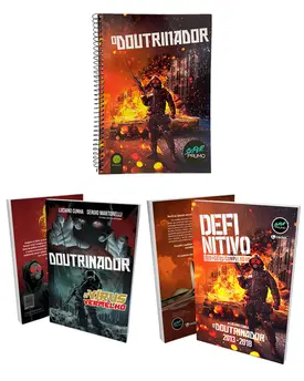 Combo - Doutrinador (2 HQ's + 1 caderno)