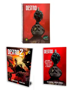 Combo - Destro (2 HQ's + 1 caderno)
