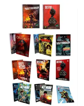 Combo - Todas as HQ's + 2 cadernos Super Prumo