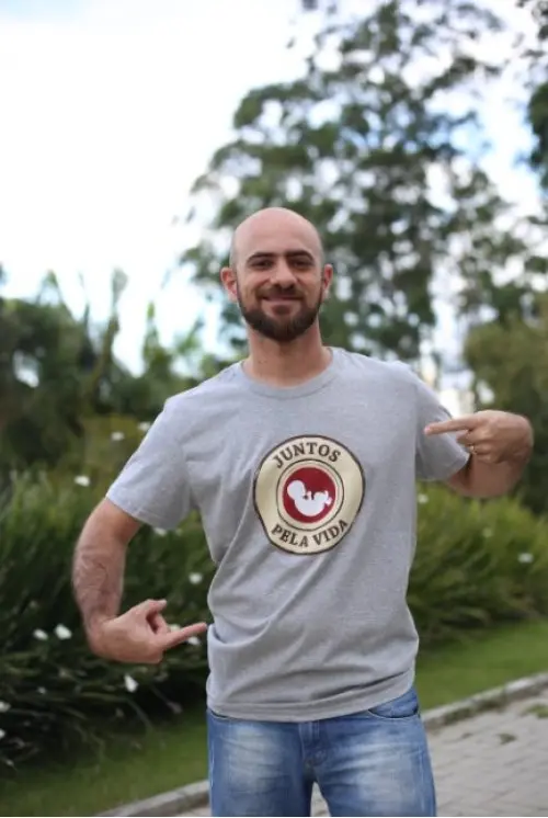 Camiseta - Juntos pela Vida