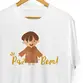 Camiseta infantil - O Pequeno Francisco (Paz e bem)