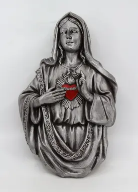 Sagrado Coração de Maria - Parede - 30 cm