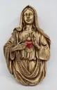 Sagrado Coração de Maria - Parede - 30 cm