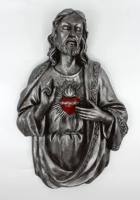 Sagrado Coração de Jesus - Parede - 30 cm