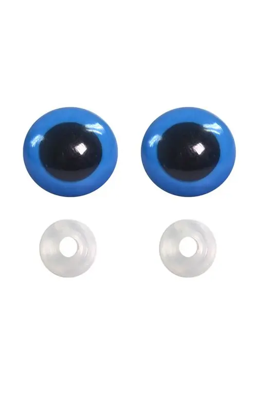 Olho com Trava para Amigurumi - 20mm (10 pares)