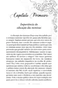 Da educação das meninas