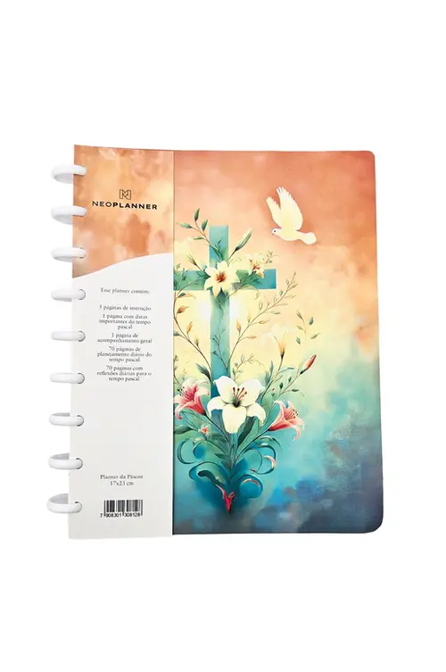 Planner da páscoa - Capa cruz