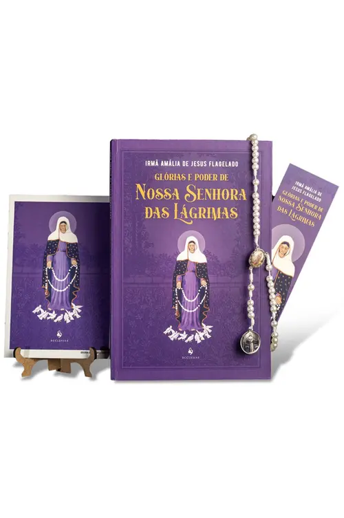 Kit - Glórias e poder de Nossa Senhora das Lágrimas