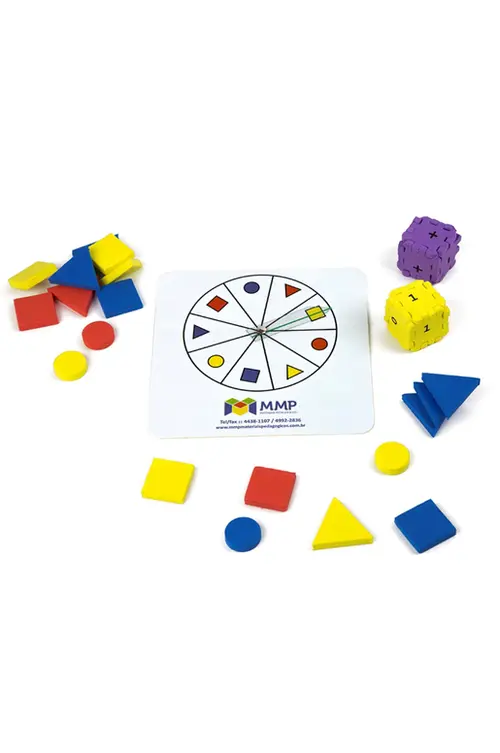 Metodologia de aplicação: Jogo Quantidades, Formas e Cores