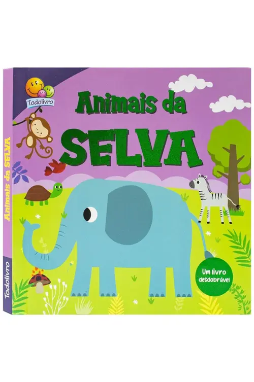 Desdobre e Descubra: Animais da Selva