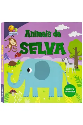 Desdobre e Descubra: Animais da Selva