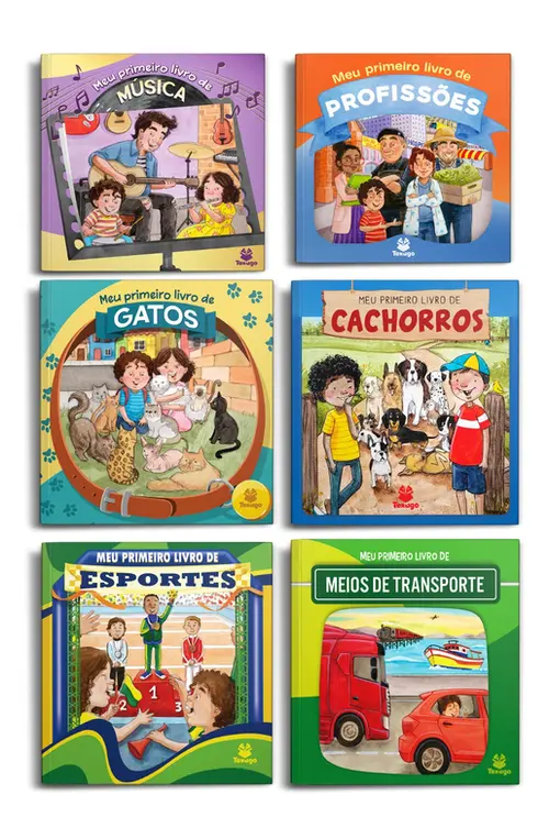 Combo - Meu primeiro livro (6 livros)