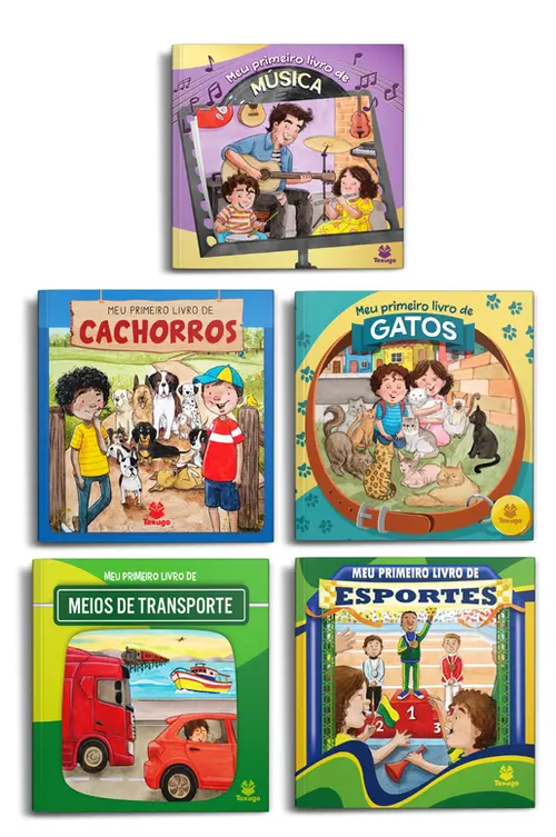 Combo - Meu primeiro livro (5 livros)