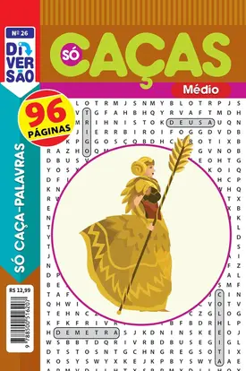Livro Diversão Só Caça Palavras Ed 26