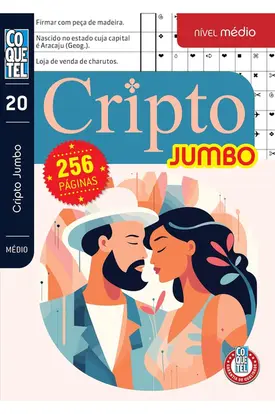 Livro Coquetel Jumbo Cripto Nível Médio Ed 20