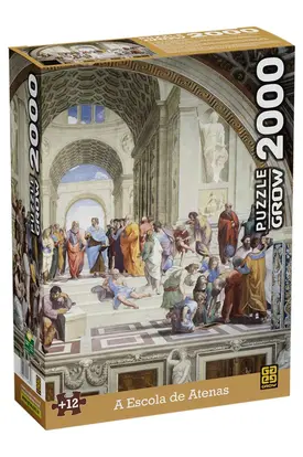 Quebra-cabeça - 2000 peças - A Escola de Atenas