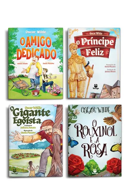 Combo - Histórias Infantis de Oscar Wilde! (4 livros)