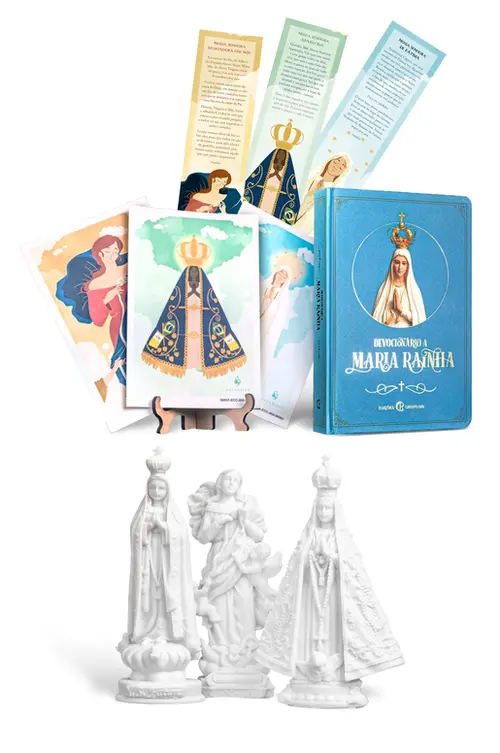 KIT - Devocionário a Maria Rainha