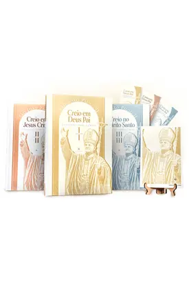 Kit - Catequeses sobre o Credo - 3 volumes (Capa dura)