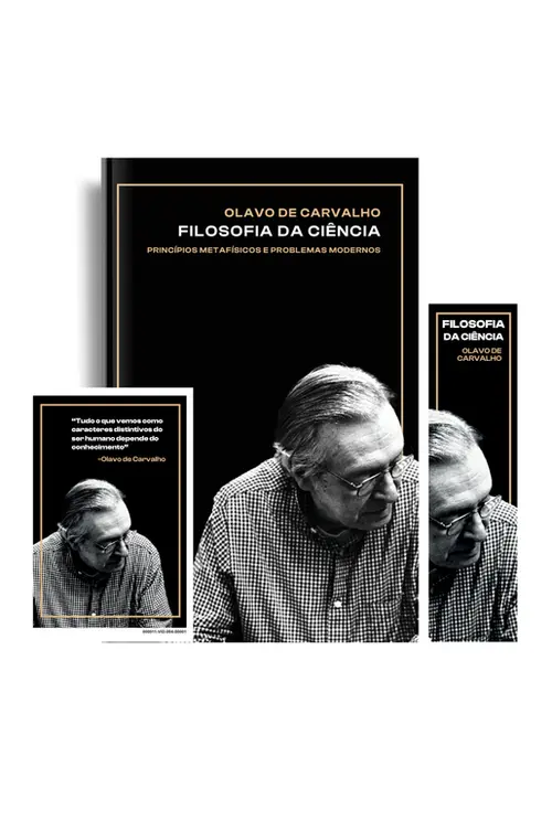 Filosofia da ciência (capa dura + marca-página)