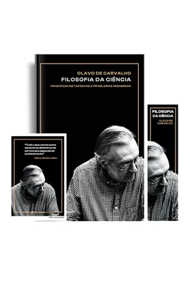 Filosofia da ciência (capa dura + marca-página)