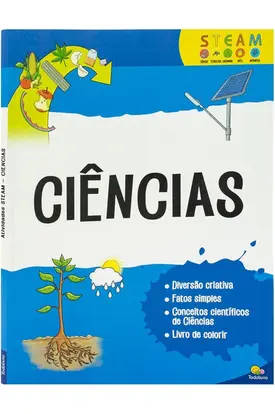 Livro de Colorir Infantil - Ciências
