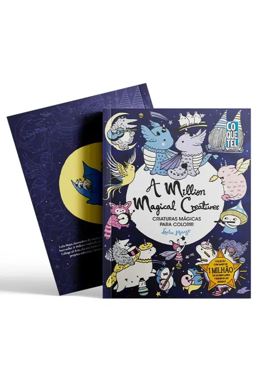 A Million Magical Creatures: Criaturas mágicas para colorir