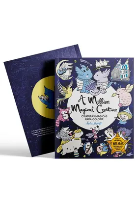 A Million Magical Creatures: Criaturas mágicas para colorir