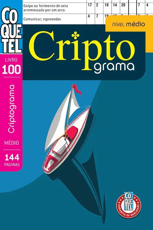 Livro Coquetel Criptograma Ed 100