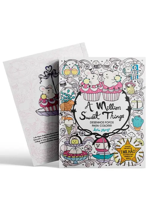 A Million Sweet Things: Desenhos Fofos para Colorir