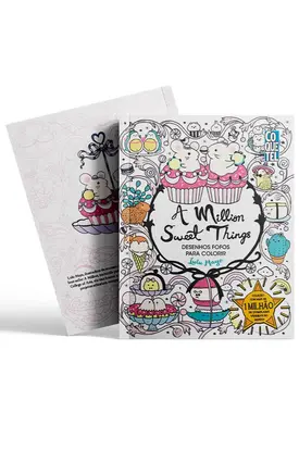 A Million Sweet Things: Desenhos Fofos para Colorir
