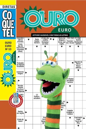 Livro Coquetel Ouro Euro Ed. 53