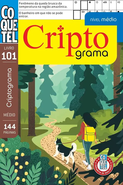 Livro Coquetel Criptograma Ed. 101