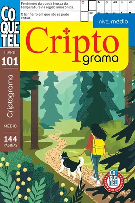 Livro Coquetel Criptograma Ed. 101