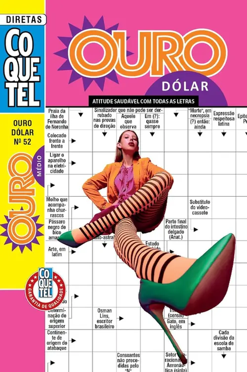 Livro Coquetel Ouro Dólar Ed. 52