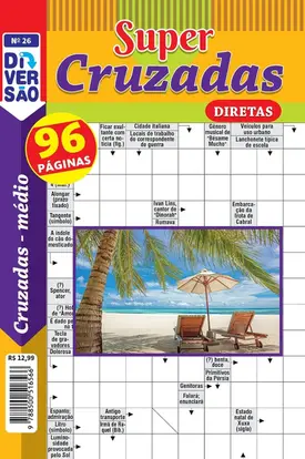 Livro Diversão Super Cruzadas Diretas Ed. 26