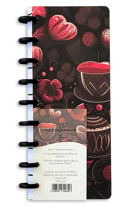 Planner de disco inteligente Neoplanner - Reviews de filmes (Capa preta)