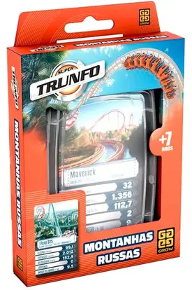 Super Trunfo - Montanhas Russas