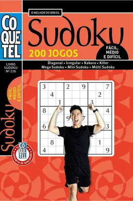 Livro Coquetel Sudoku Ed. 226